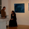 Marion Lucka: Ausstellungseröffnung in der Kunstgalerie im Alten Rathaus in Schwarzenbach/Saale (2007))