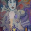 Marion Lucka: Befreite, Öl. 60 x 70 cm (2009)