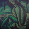 Marion Lucka: Depression, Acryl, 50 x 60 cm (1996)