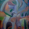 Marion Lucka: Mutter, Acryl, 60 x 80 cm (1995)