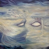 Marion Lucka: Seelenreise: Öl, 60 x 70 cm (1980)