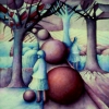 Marion Lucka: Spielende Kinder, Aquarell, 30 x 40 cm (1986 )present
