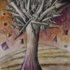 Aquarell "Baum" 20 x 30 cm (1991)