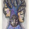 Aquarell " Am Julibaum" (2018)