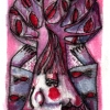 Marion Lucka: Aquarell, Neujahrsbaum 2 (2017)