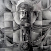 Marion Lucka: November93, Aquarell, 40 x 50 cm (1993)