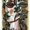Marion Lucka: Aquarell " Oktober5" 7 x 11 cm (2016)