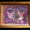 Aquarell "Paar" 10 x 15 cm (2019) sold