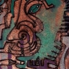 Marion Lucka: Seitenansicht, Aquarell, (1993)