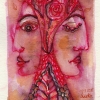 Aquarell "Herbstbaum" (2018)