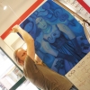 "Blaumachen" bei Augenoptik Schmidt zur 19. Kunstnacht 2019