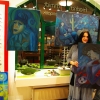 "Blaumachen" bei Augenoptik Schmidt zur 19. Kunstnacht 2019