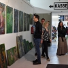 Kunstnacht im Factory In, Selb (2018) " Grüne Farbwelten"(Foto: F. Miedl)