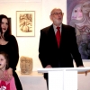 Marion Lucka: Ausstellungseröffnung in der Kunstgalerie im Alten Rathaus in Schwarzenbach/Saale (2007))