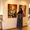 Marion Lucka: Ausstellung "Nachsommer-Vorherbst" im Künstlerhaus Schirnding (2016)