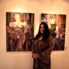 Marion Lucka: Ausstellung "Nachsommer-Vorherbst" im Künstlerhaus Schirnding (2016)