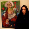 Marion Lucka: Mitgliederausstellung des Selber Kunstvereins (April 2017) im Kösseine Einkaufszentrum Marktredwitz