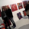 Marion Lucka: "Rote Bildergeschichten" im Modewerk-Viania Dessous zur Kunstnacht 2017