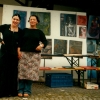 Marion Lucka: Hofer Kunstmarkt in der Galerie im Gerstenboden mit Selda Marlin Soganci (2000)