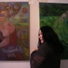 Ausstellungsaufbau zur Kunstnacht 2018 im Factory In