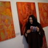 Marion Lucka: "Rote Bildergeschichten" im Modewerk-Viania Dessous zur Kunstnacht 2017