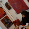 Marion Lucka: "Rote Bildergeschichten" im Modewerk-Viania Dessous zur Kunstnacht 2017