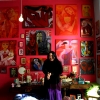 Marion Lucka: Ausstellung " Überwiegend Rot" Cafè PerLplex, Marktredwitz (2016)