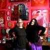 Marion Lucka: Ausstellung " Überwiegend Rot" Cafè PerLplex, Marktredwitz (2016)