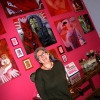 Marion Lucka: Ausstellungsaufbau im Cafè PerLplex, Marktredwitz (2016