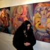 Marion Lucka: Ausstellungsaufbau, Stadtgalerie Schwabach, Künstlerbund (2013)