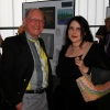 Marion Lucka: Sommerausstellung mit Zoula Fürst in den Shedhallen MAK. Hier mit Dr. Phil. Berbig