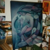 Marion Lucka: Atelier in Arzberg(1997)