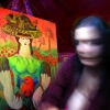 Marion Lucka: Frau im August mit Hut (2014)