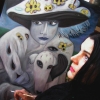 Marion Lucka: Mit der Frau mit Hund und Hut (2015)
