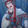 Marion Lucka: Schweigende, Öl, 60 x 80 cm (2009)