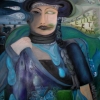 Marion Lucka: Mutige, Öl, 70 x 100 cm (2008)