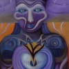 Ölgemälde "Märzherz" 50 x 70 cm  (2021)