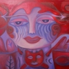 Ölgemälde "Energieengel" 80 x 100 cm (2023)