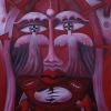 Engelsgesicht" 60 x 80 cm (2020)