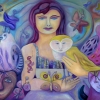 Marion Lucka: Erwachen, Öl, 70 x 100 cm (2012)
