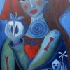 Ölgemälde  "Frühlingsfühlende" 50 x 70 cm (2023)