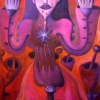 Marion Lucka: Heilengel, Öl, 70 x 100 cm (2004)