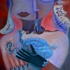 Marion Lucka: Isolation, Öl, 40 x 50 cm (2011)