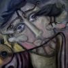 Marion Lucka: Tag im Januar, Öl, 40 x 50 cm (2016)
