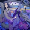 Marion Lucka: Letztes Lied, Öl, 80 x 80 cm (2011)