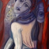 Marion Lucka: Nachdenkliche, Öl, 60 x 80 cm(2012)
