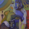 Ölgemälde "Oktobergefühle" 70 x 100 cm (2019)