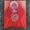 Ölgemälde "Roter Engel" 30 x 40 cm (2019)