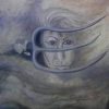 Marion Lucka: Versteckte, Öl, 50 x 60 cm (1993)