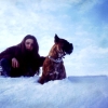 Marion Lucka: Mit Ringo im Schnee (1983)